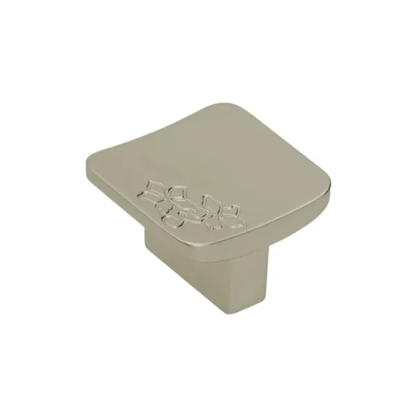 Dugme za nam. 32x32mm satin. nikl Gamet