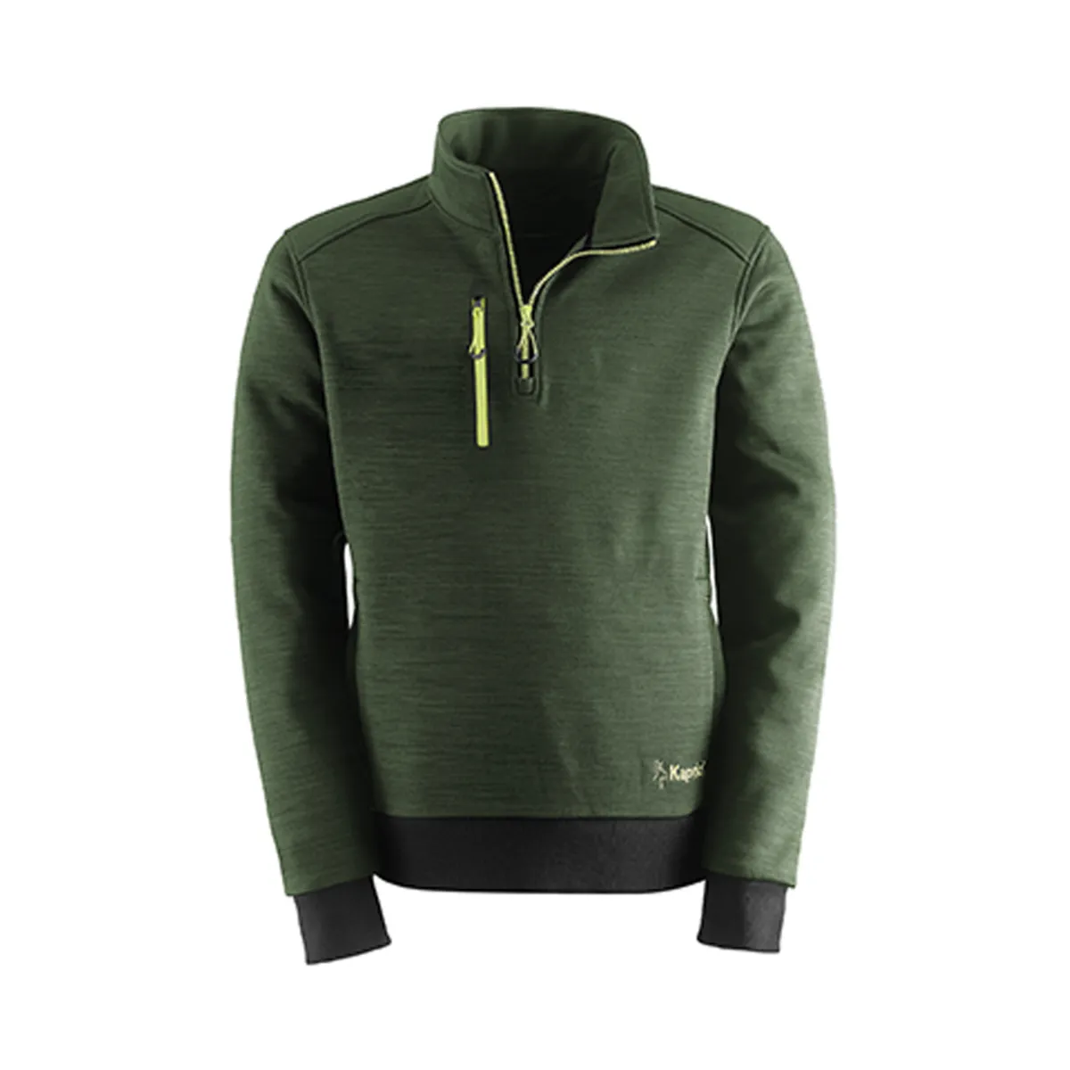 Dukserica Slick vel. XL 300g/m2 maslinasto zelena Kapriol