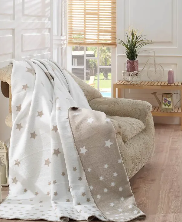 Ćebe Cotton 200x220cm dezen 1669A 500g/m2 Sarar