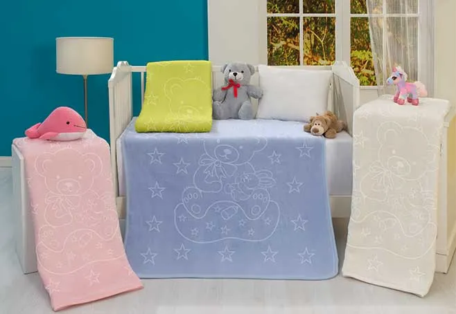 Ćebe za bebe Sense 100x120cm 507 boja slonovače Mink