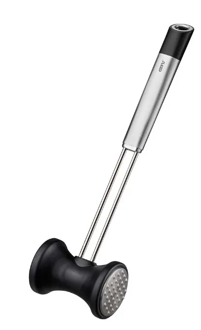 Čekić za meso Primeline dvostrani 27.4cm inoks/crni Gefu
