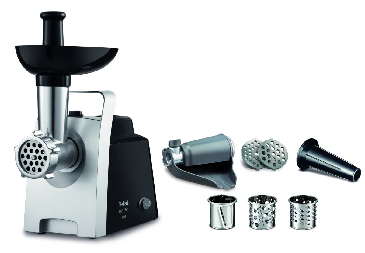 El. mlin za meso HV1 NE1098 1400W crni/inoks Tefal