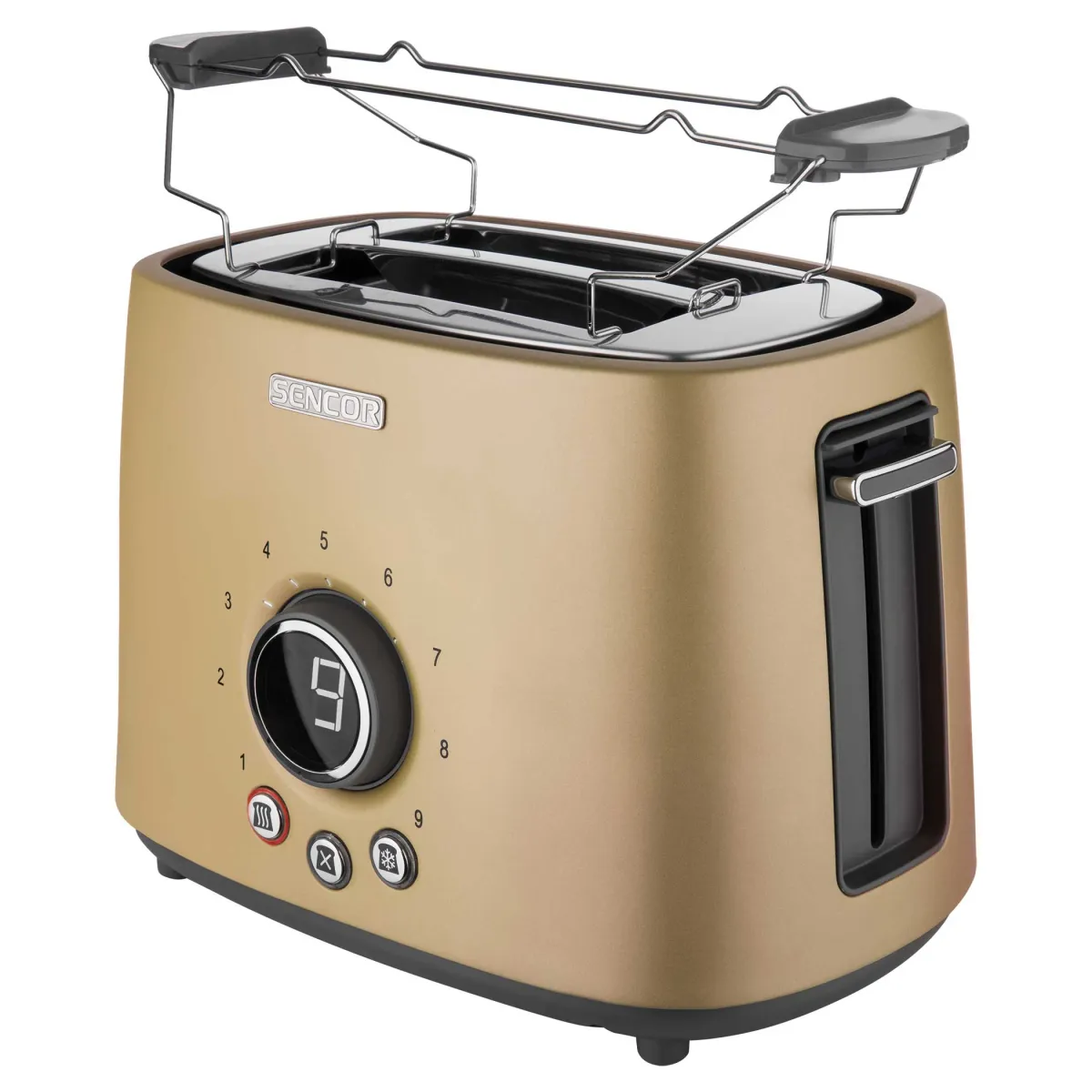 El. toster STS 6057CH 1000W za 2 tosta boja zlata Sencor