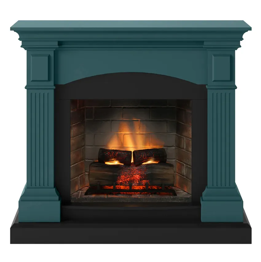 El. ugradni kamin PowerFlame2 1400-1600W+okvir Magna tirkizni Tagu