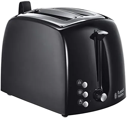 Elek. toster Textures Plus 750-850W za dva tosta crni Russel Hobbs