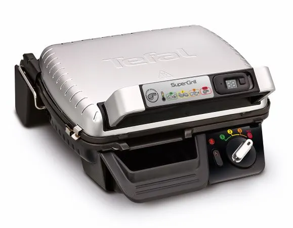 Električni gril Supergrill 2000W sivi Tefal