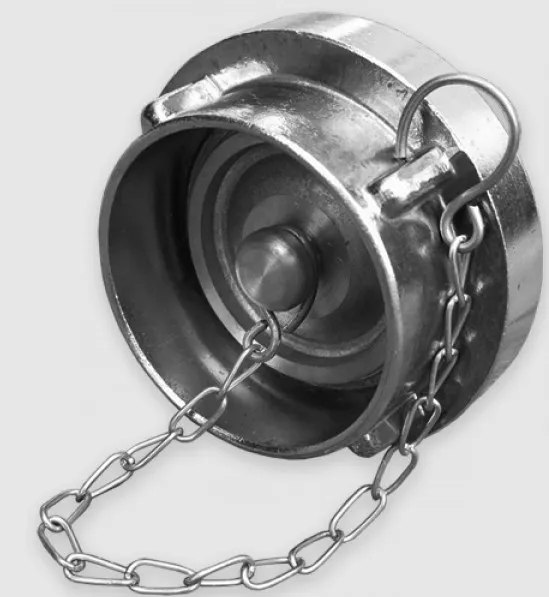 Čep za crevo 2 aluminijumski Bradas