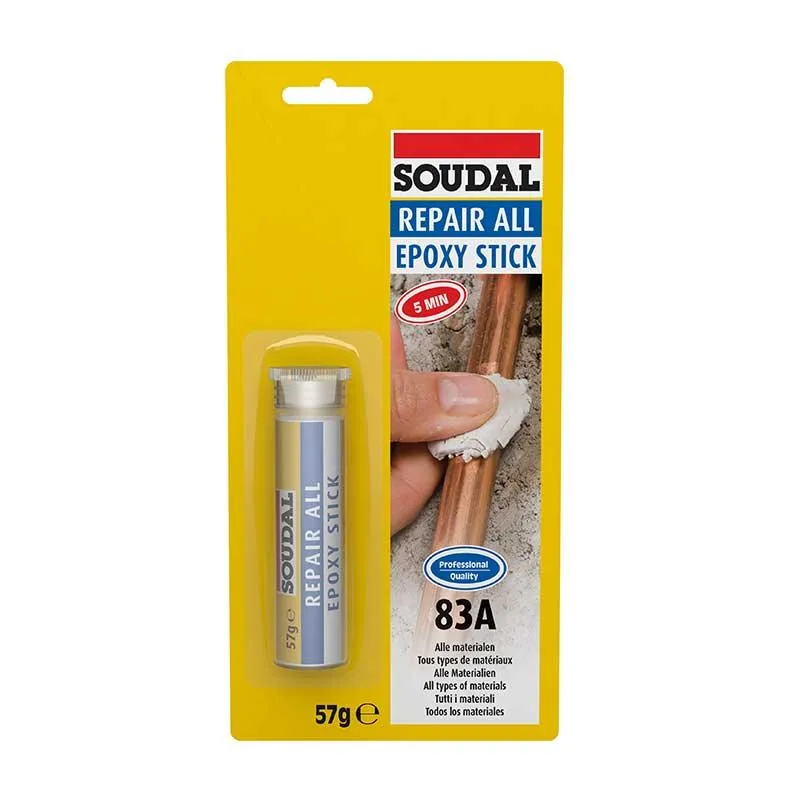 Epoxy stik 57g 83A popravlja sve  Soudal