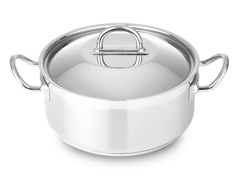 Šerpa Nautilus 4.2l fi 24cm sa poklopcem inoks Silampos