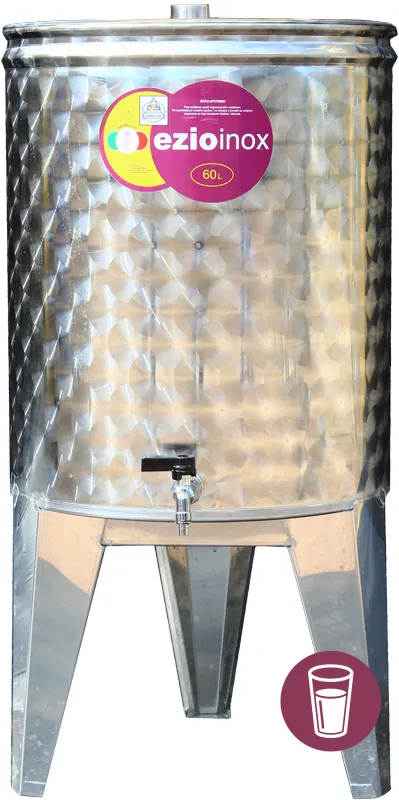 EZR-60 Inoks posuda za čuvanje rakije 60l  Ezio Inox