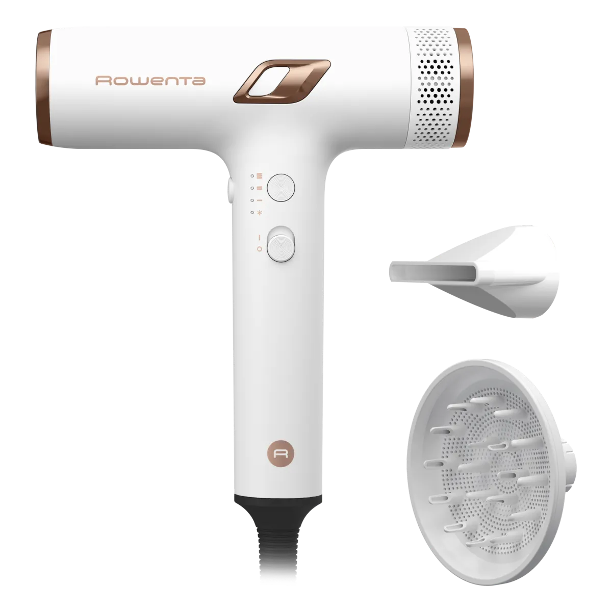 Fen za kosu Maestria Nano sa difuz. beli/boja zlata Rowenta