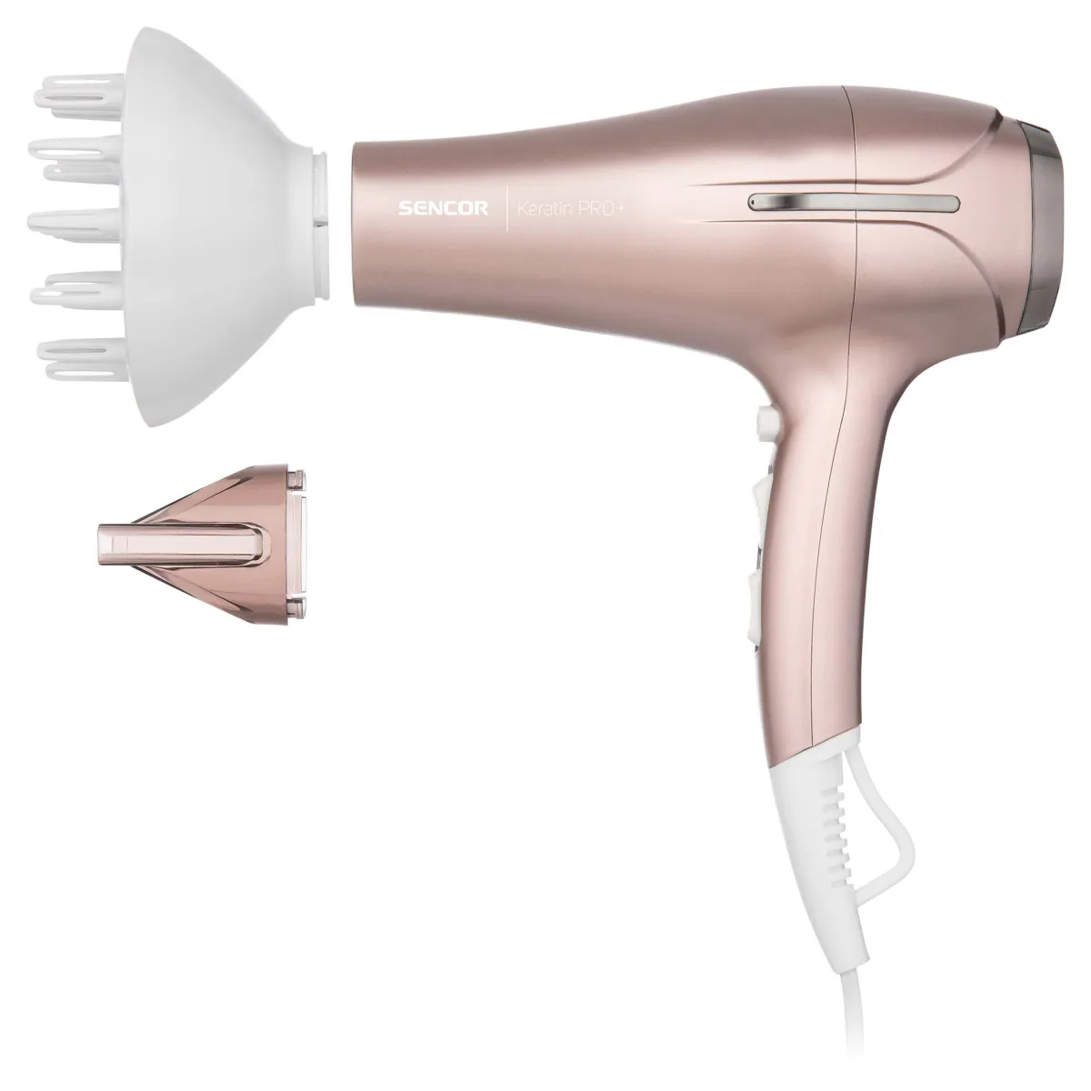 Fen za kosu SHD 6800RG 1900-2300W sa difuzorom rozi Sencor
