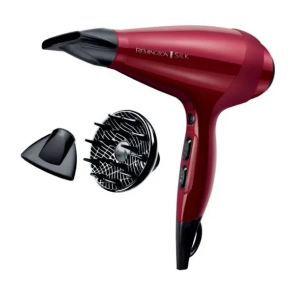 Fen za kosu Silk 2400 W crveni Remington