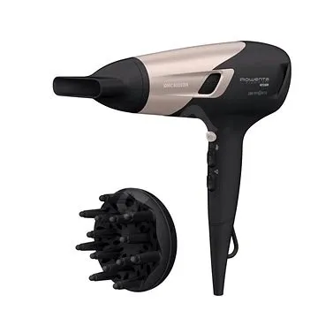 Fen za kosu Studio Dry Glow 1760-2100W sa difuz. crno-rozi Rowenta