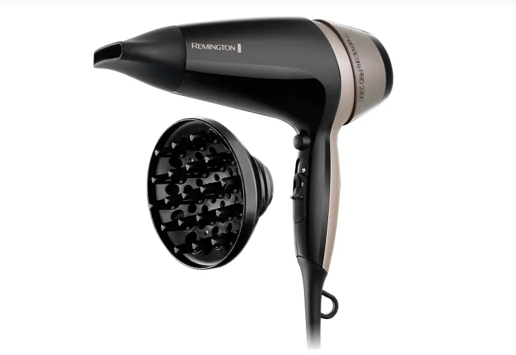 Fen za kosu Thermacare Pro 1750-2100W sa difuz. crni Remington