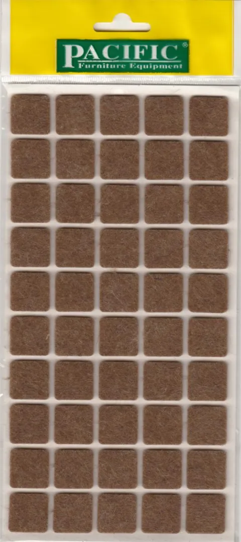 Filc za noge stola 20x20mm braon 50/1 Pacific
