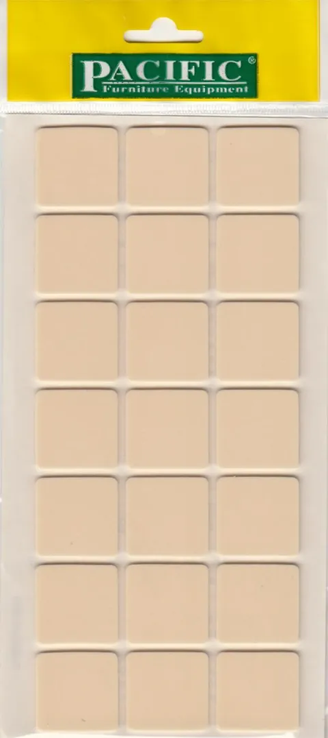 Filc za noge stola 30x30mm beli 21/1 Pacific