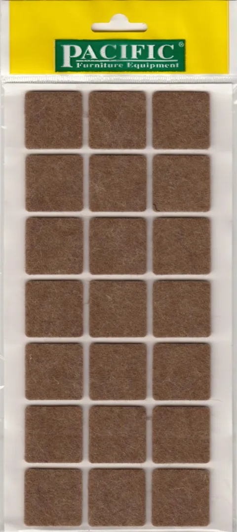 Filc za noge stola 30x30mm braon 21/1 Pacific