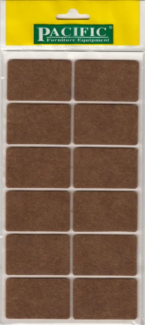 Filc za noge stola 35x55mm braon 12/1 Pacific
