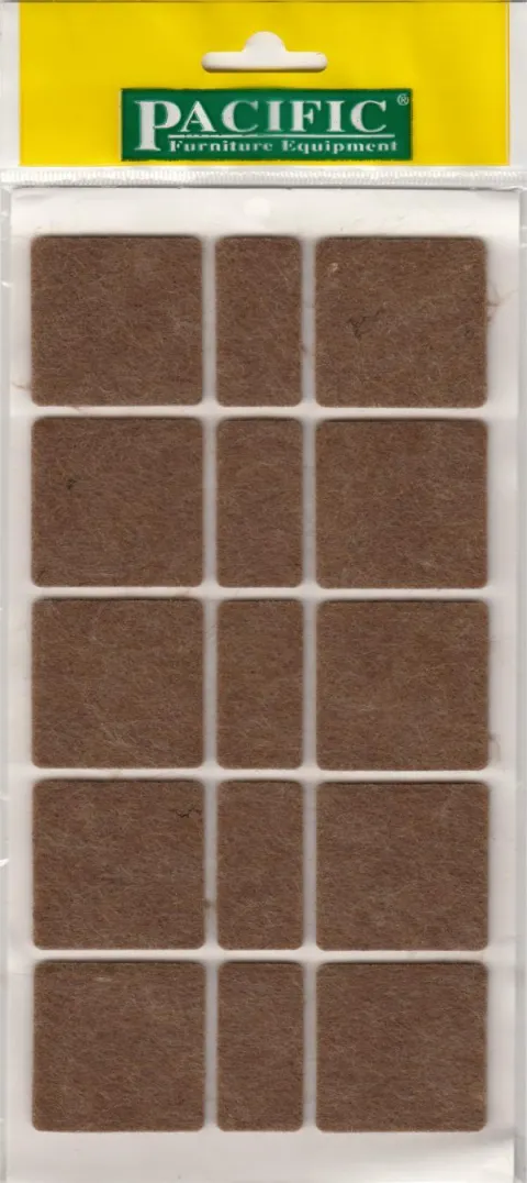Filc za noge stola 40x40mm braon 10/1 Pacific