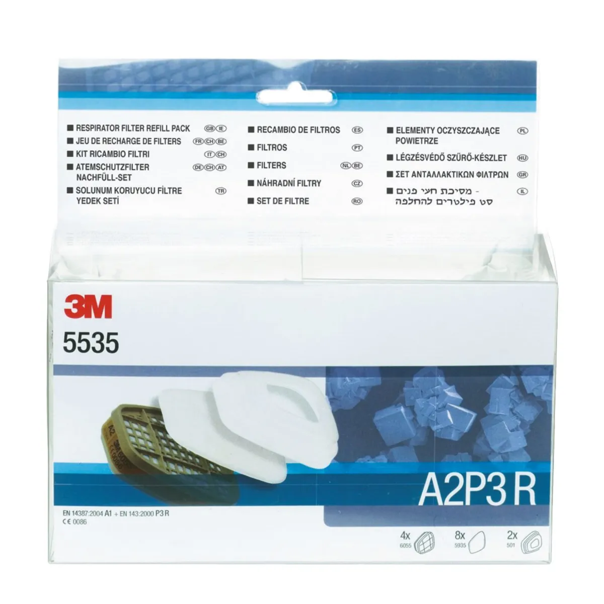 Filteri za maske 5535 A2P3 set