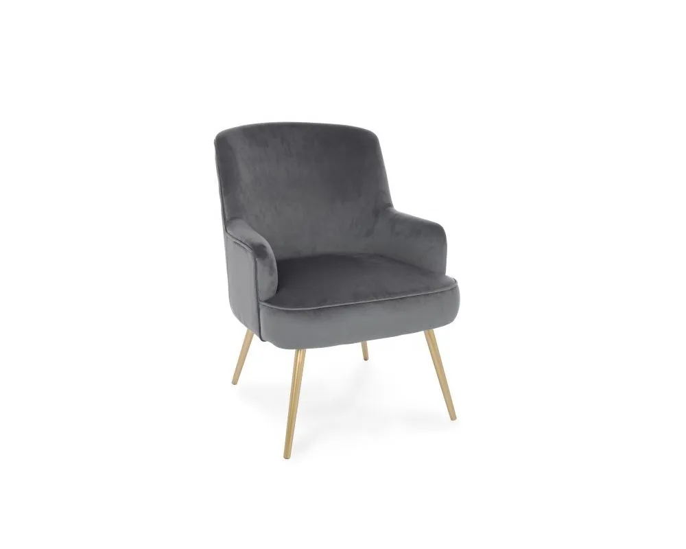 Fotelja Clelia 60x66x82x43cm siva Bizzotto