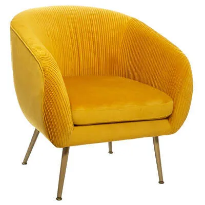 Fotelja Solaro 75x70x78cm boja senfa Atmosphera C. Dinterieur