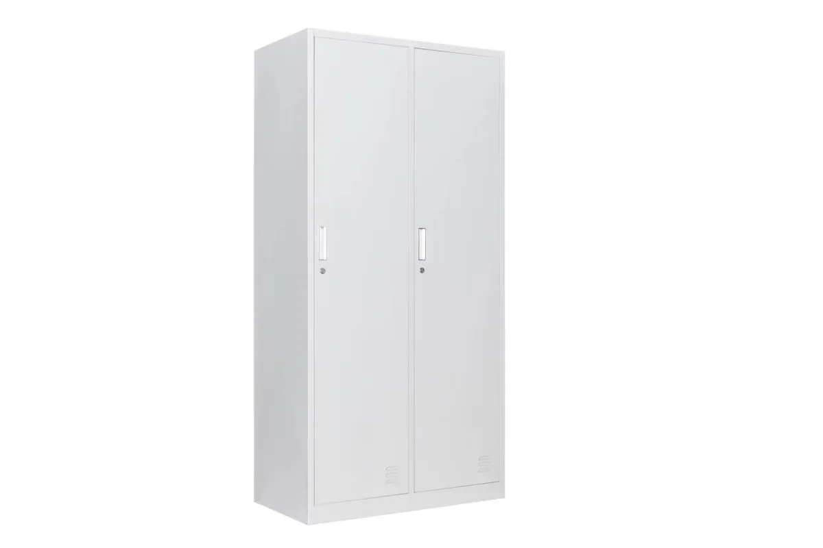 Garderobni ormar SW-L08 180x90x45cm sa 2 vrata sv. sivi SafeX