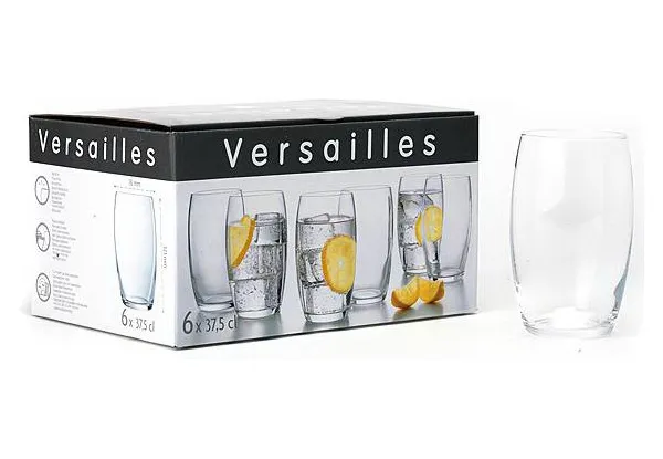 Garn. čaša Versailles 370ml 6/1 Luminarc