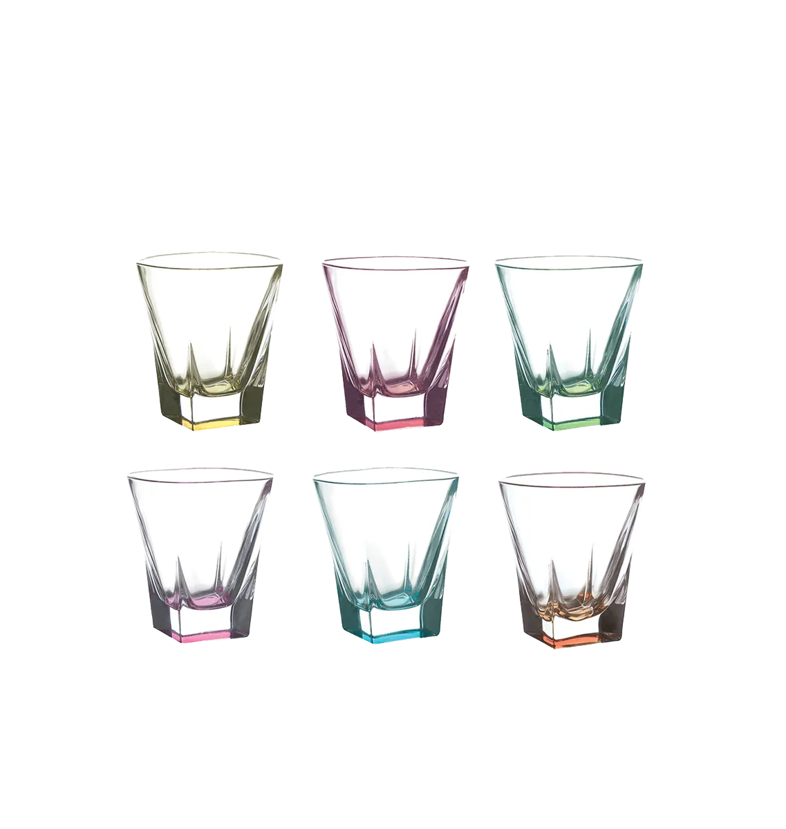 Garn. čaša za rakiju Fusion Colour 60ml 6/1 RCR
