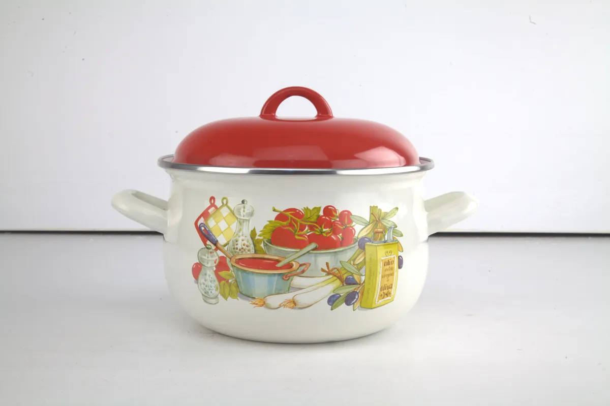 Garn. šerpi fi 18/20/22cm dekor 16250 sa poklopcem 3/1 Avsar