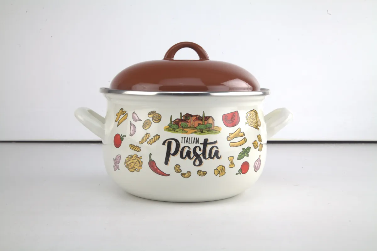 Garn. šerpi fi 18/20/22cm dekor 9273 sa poklopcem 3/1 Avsar