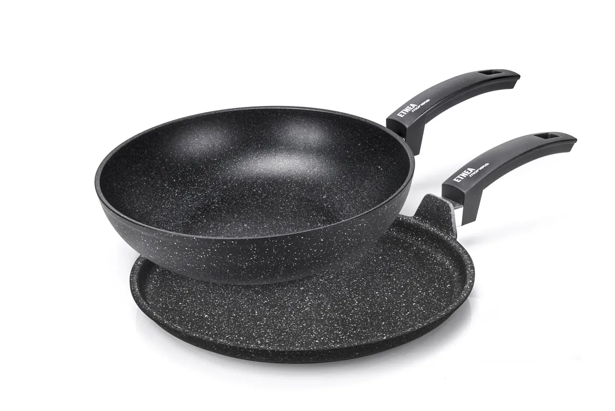 Garn. Etnea tiganj za palačinke fi 28cm i wok fi 28cm 2/1 Moneta