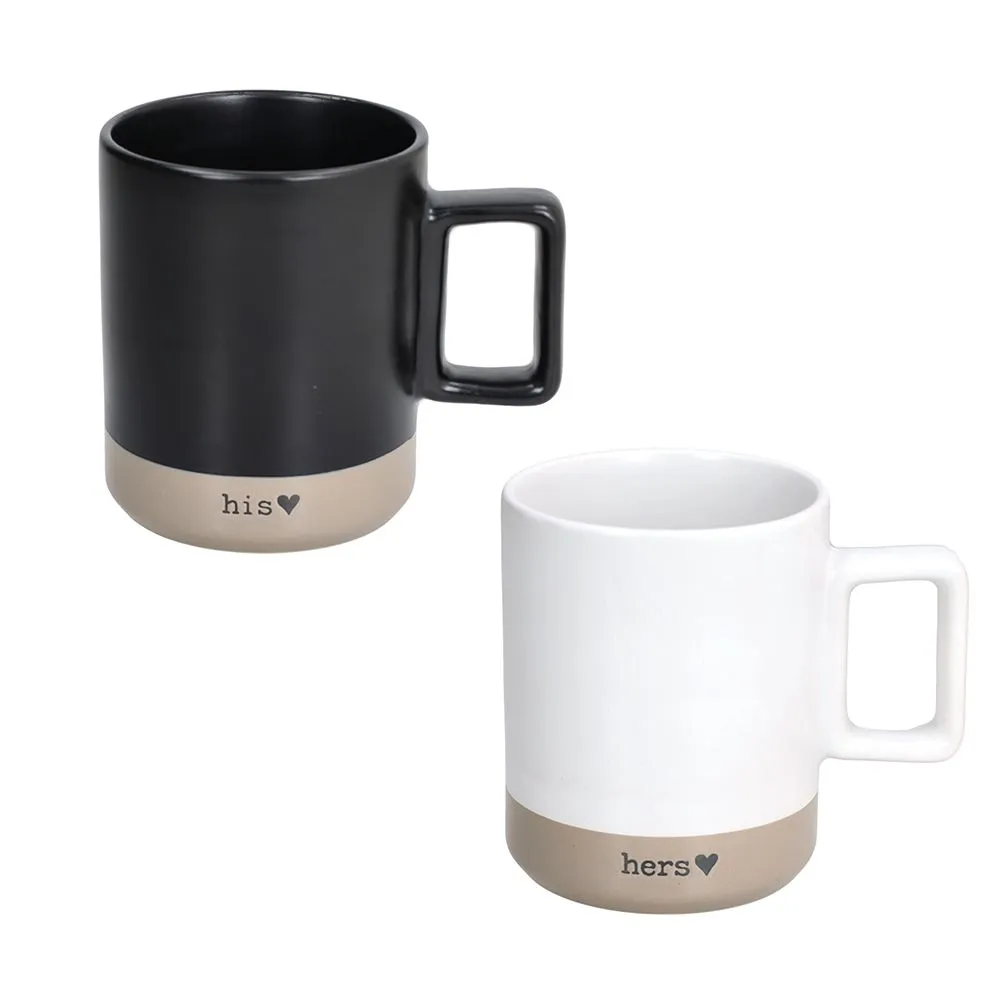 Garn. šolja Cindy You & me 400ml 2/1 sort Tognana