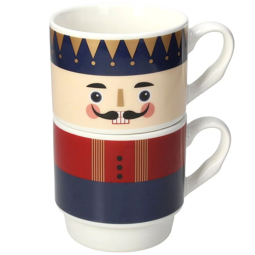 Garn. šolja Natale Stacking Soldatino 330ml 2/1 Tognana
