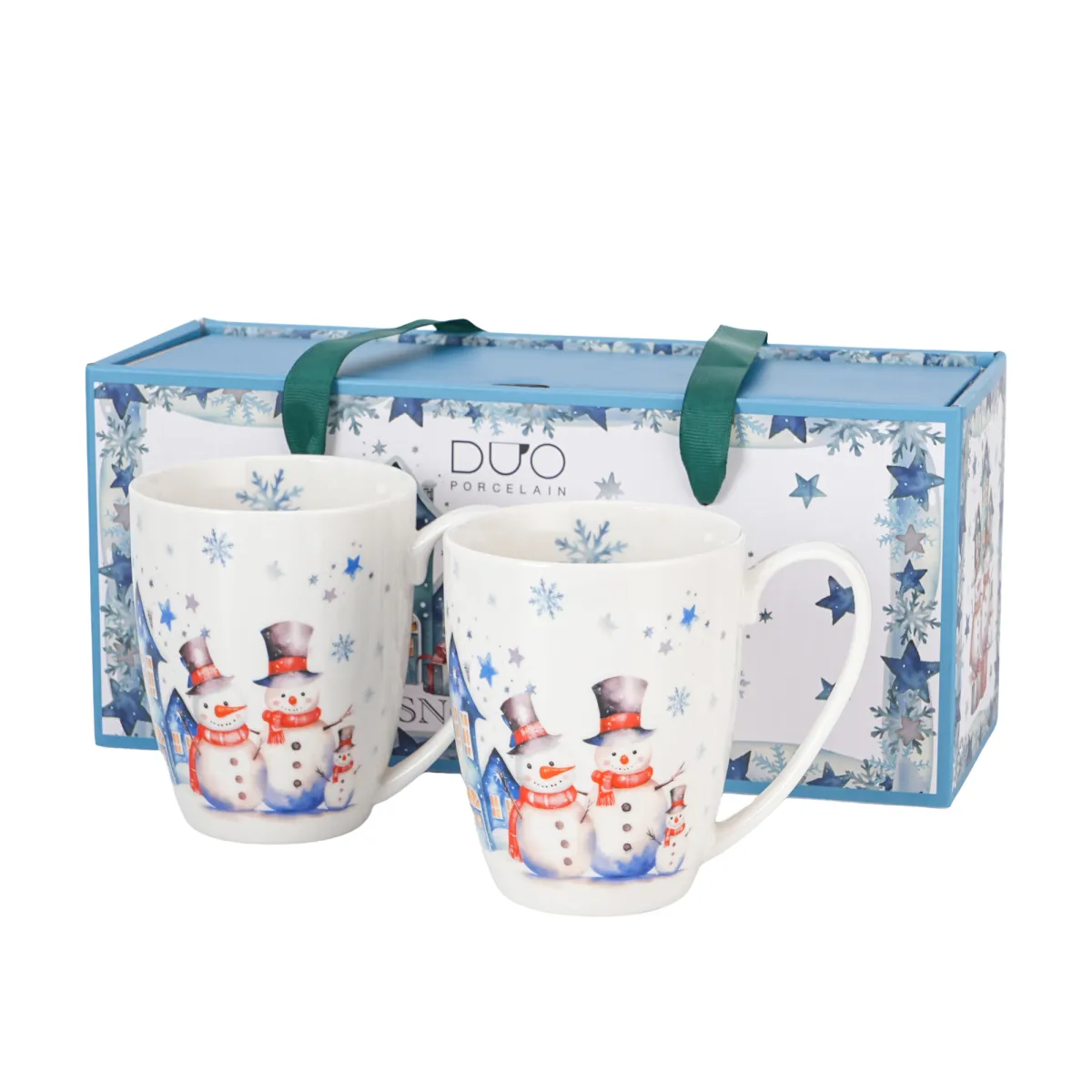 Garn. šolja Snowman 360ml 2/1 u poklon pakovanju Duo