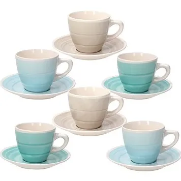 Garn. šolja za kafu - Louise Almeida sa tanjirićima 6/1 sort Tognana