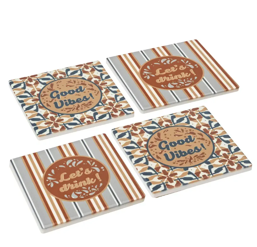 Garn. podmetača za čaše Be vintage 10x10cm 4/1 Secret de Gourmet