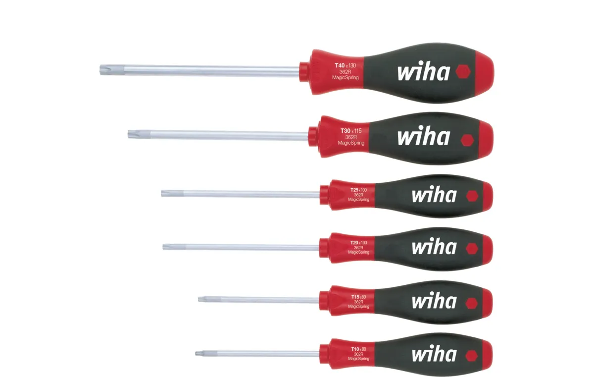 Garn. šrafcigera torks T10-T40 6/1 SoftFinish Wiha