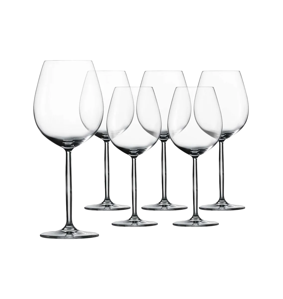 Garnitura čaša za crno vino Diva 613ml