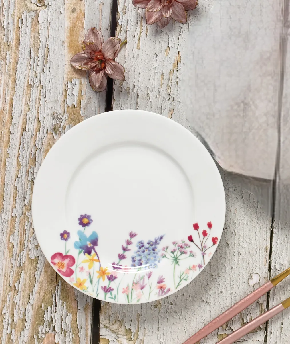 Garnitura dezertnih tanjira Spring Lavendar 19cm 6/1