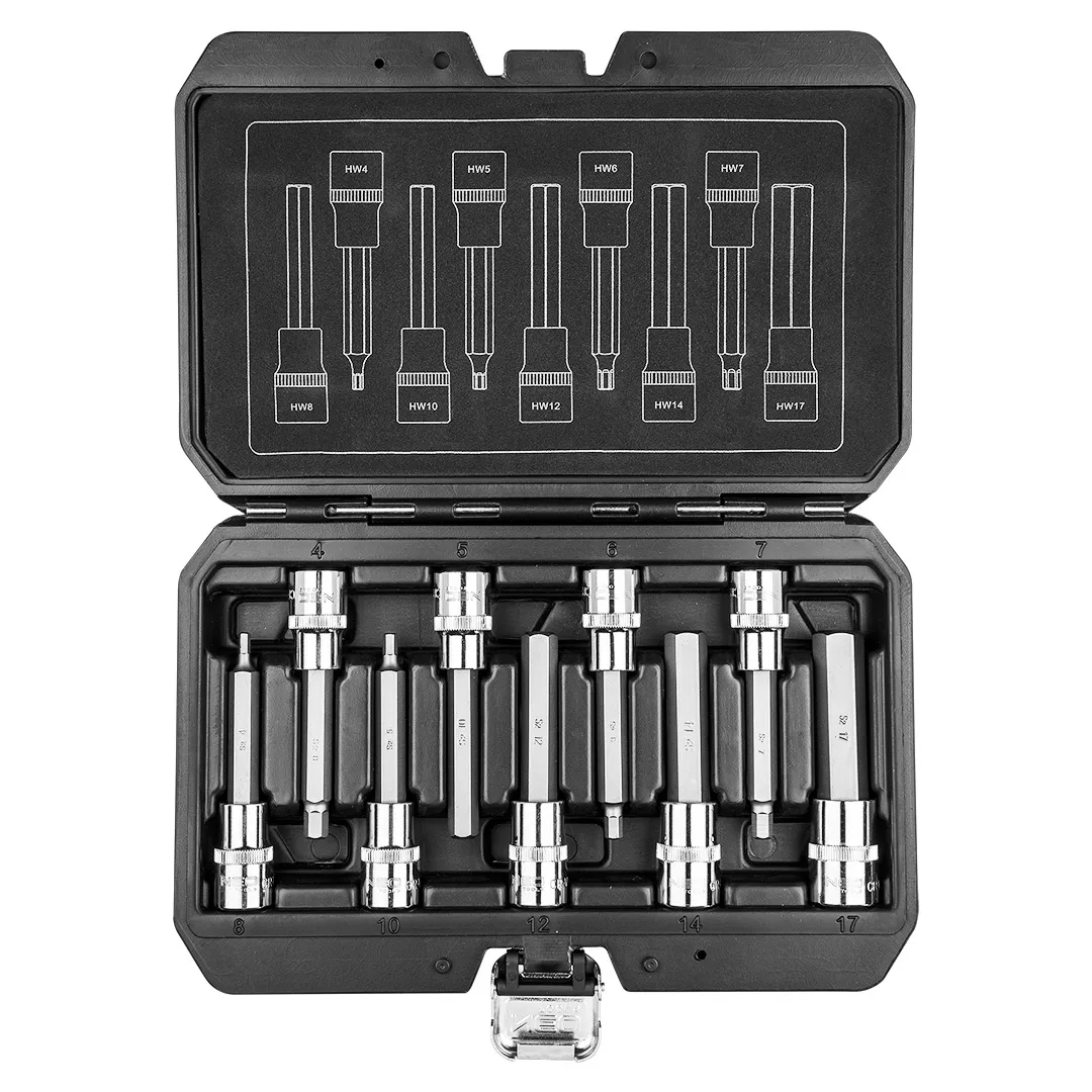 Garnitura nasadnih imbus ključeva 1/2" 100mm 9/1 NEO