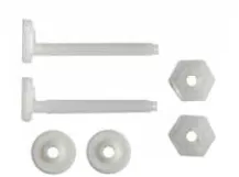 Garnitura pvc vijaka za dasku za WC šolju 4/1