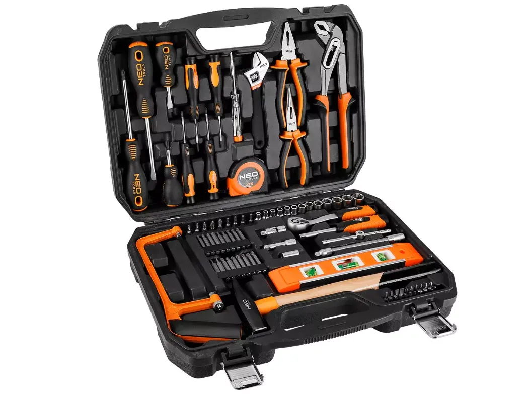 Garnitura ručnog alata 88/1 u pvc koferu Neo