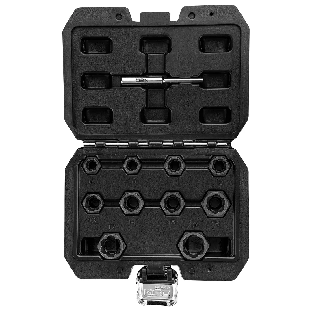 Garn.ključeva okastih 6-32mm CrV DIN838 NEO
