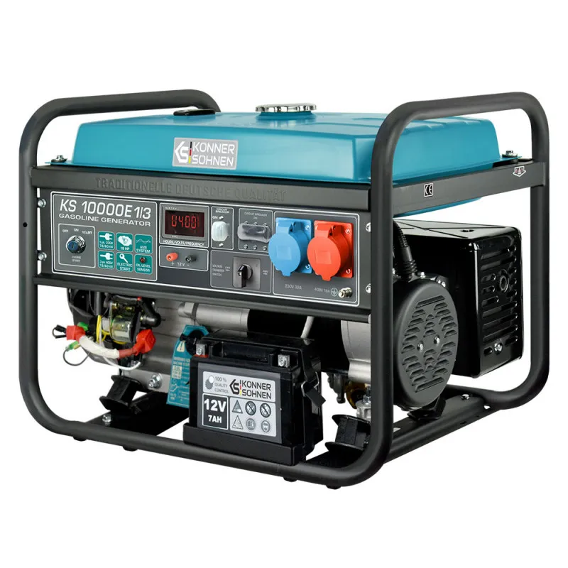 Generator 10000E 1/3  radna snaga 7.5kW maks. snaga 8kW K&S