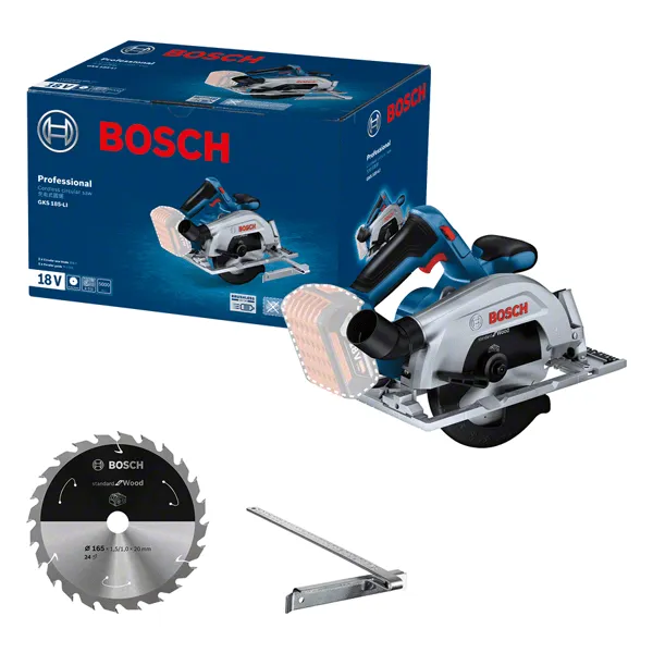 GKS 185-Li  Akum. kružna testera 18V 165mm bez bat. i punj. Bosch
