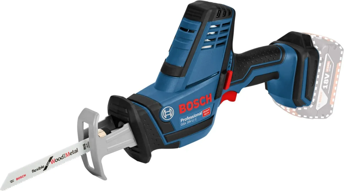 GSA 18 V-Li Akum. univerzalna testera 18 V bez. bat. i punj.  Bosch