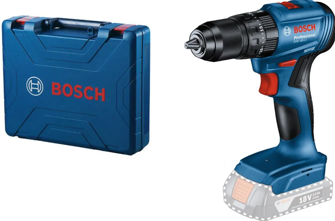 GSB 185-Li Akum. vibr. bušilica-odvijač 18V bez bat. i punj. Bosch