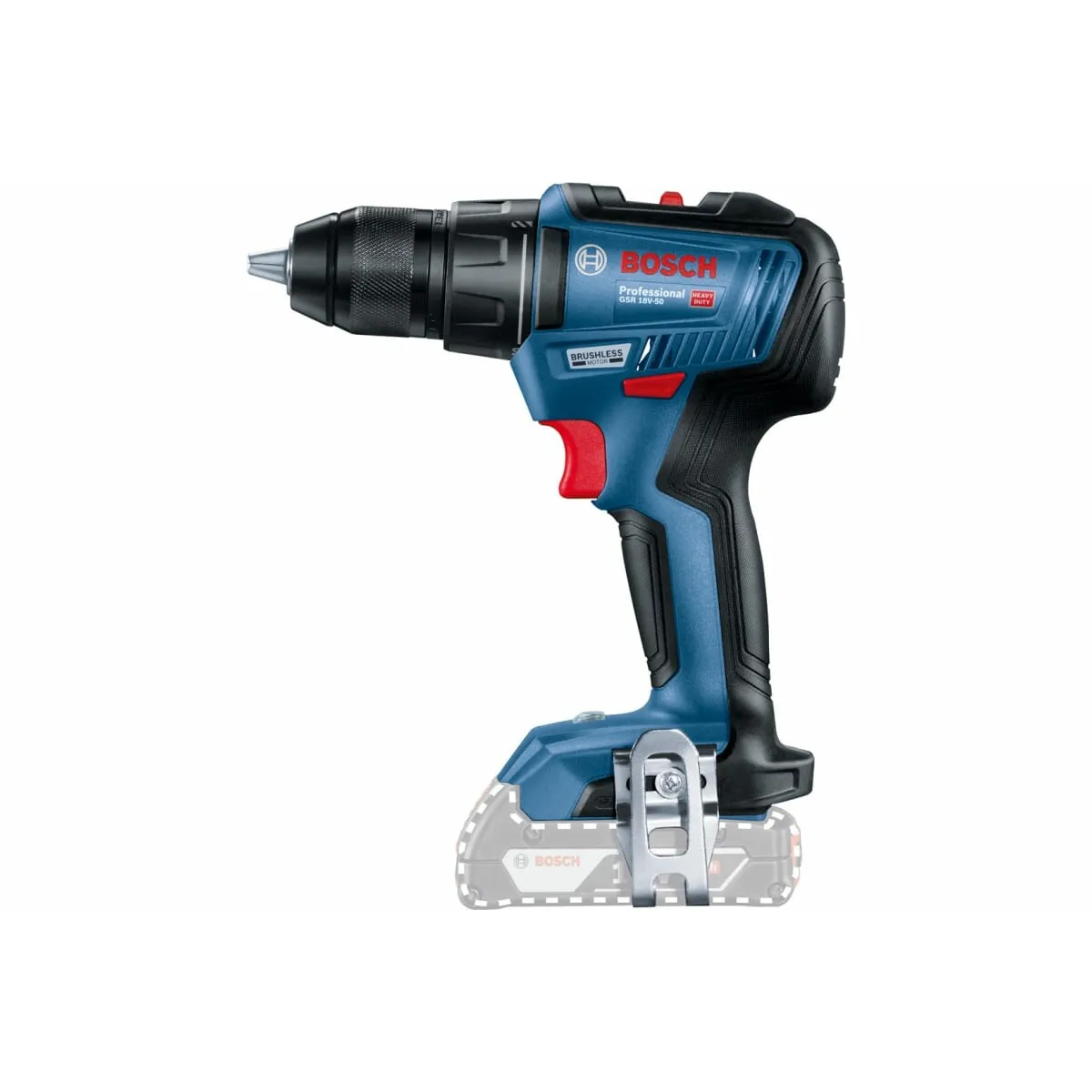 GSR 18V-50 Akum. bušilica-odvrtač 18V bez baterije i punjača Bosch